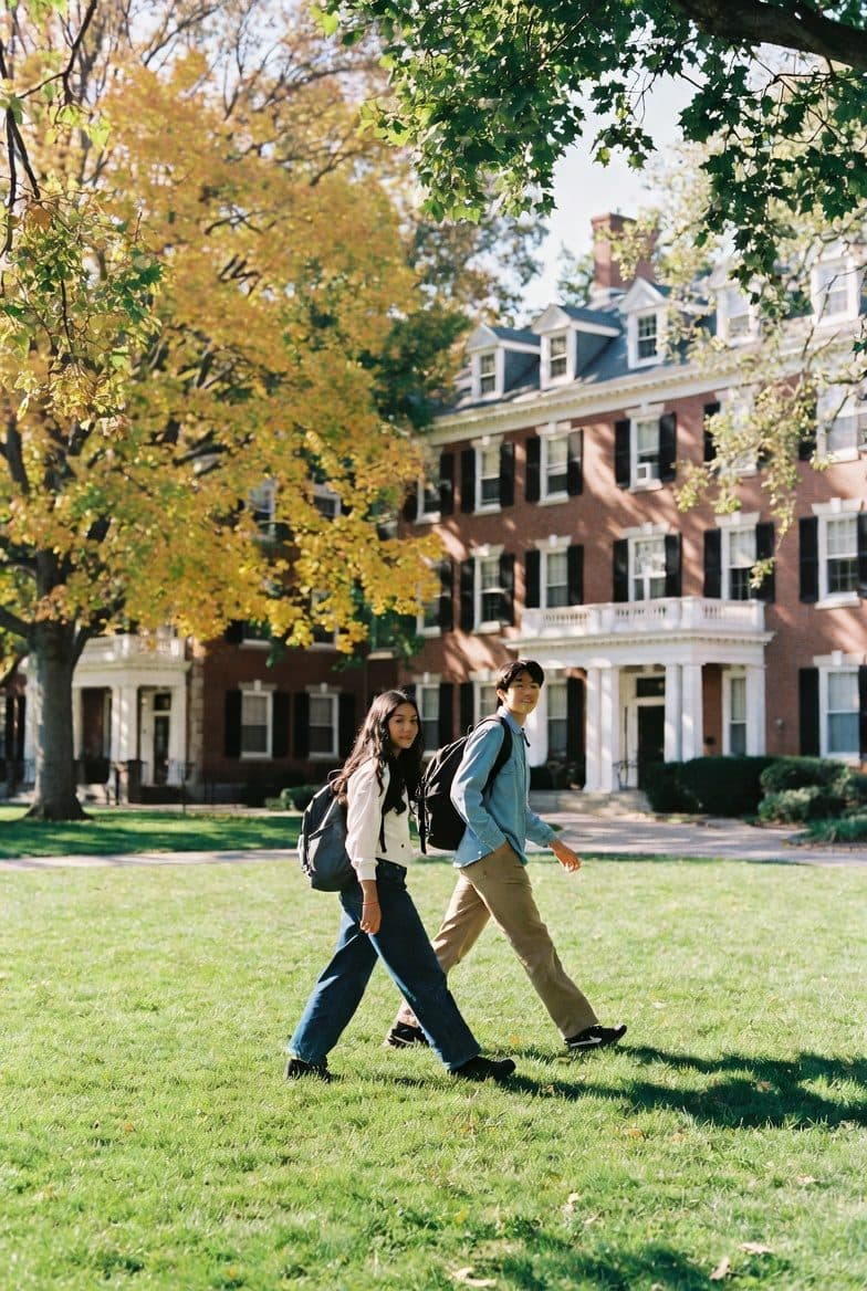 American boarding school campus for international students