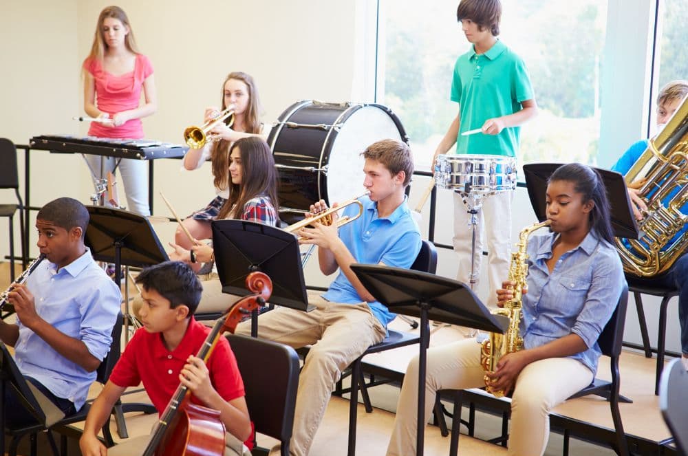 Campus life at an American boarding school