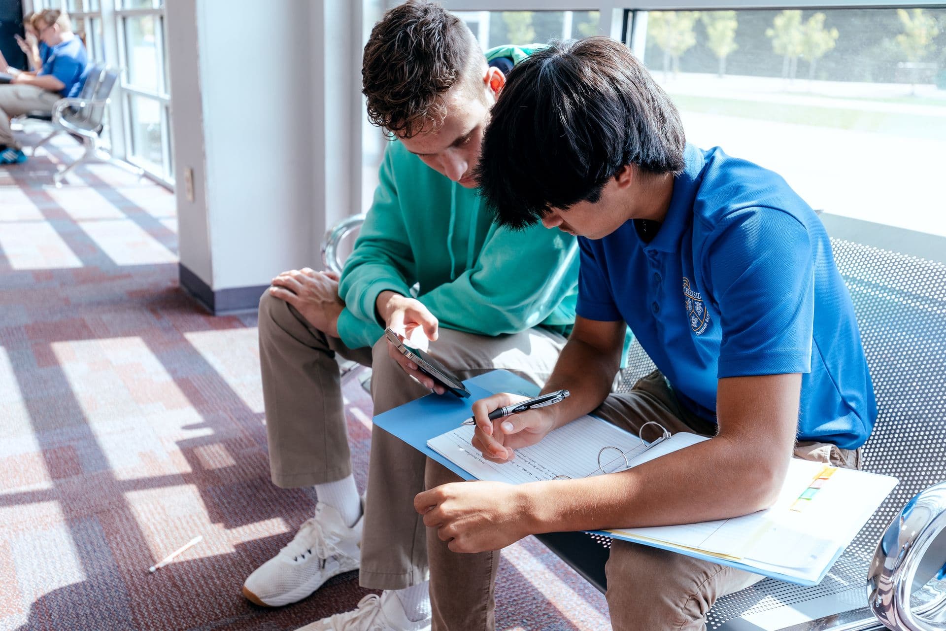 International student life at an American high school — the daily reality of F-1 visa students